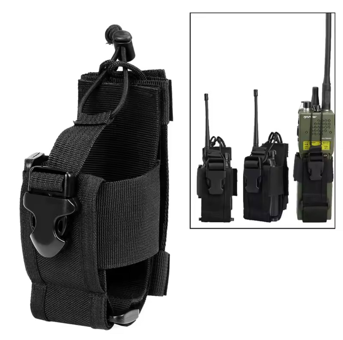 Porta Rádio Para Cinto/Colete/Plate Carrier